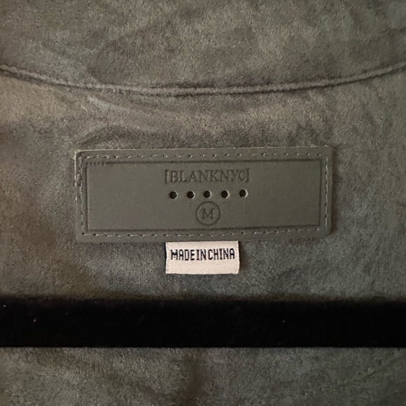 NWOT. Blank NYC Suede Jacket - Picture 5 of 6